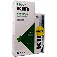 Kin Anticaries Enjuague Bucal y Pasta Dentífrica - 50 ml